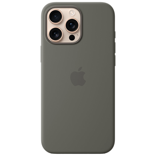 Чехол для смартфона Apple iPhone 16 Pro Apple / MagSafe Back / ТПУ / Stone Серый photo 1