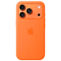 Чехол для смартфона Apple iPhone 17 Pro Apple / Back / Силикон / Оранжевый