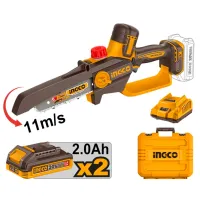Fierăstrău cu lanţ INGCO CGSLI20662 Cu acumulator/ Yellow photo 5