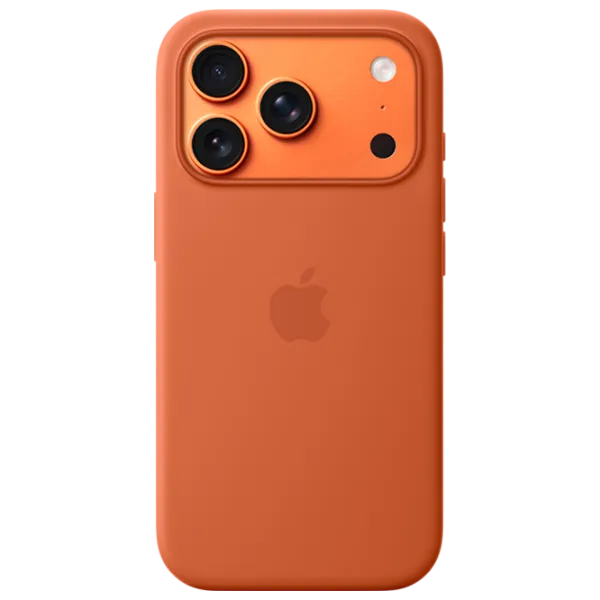 Чехол для смартфона Apple iPhone 17 Pro Apple / Back / Силикон / Терракота photo 1