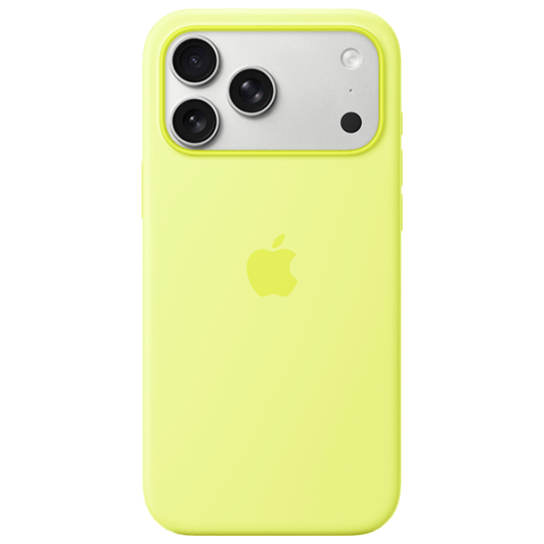 Чехол для смартфона Apple iPhone 17 Pro Max Apple / MagSafe Back / Силикон / Неоново-желтый photo 1