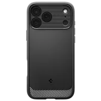 Чехол для смартфона Apple iPhone 17 Pro Max Spigen / MagSafe Back / ТПУ / Черный Матовый черный