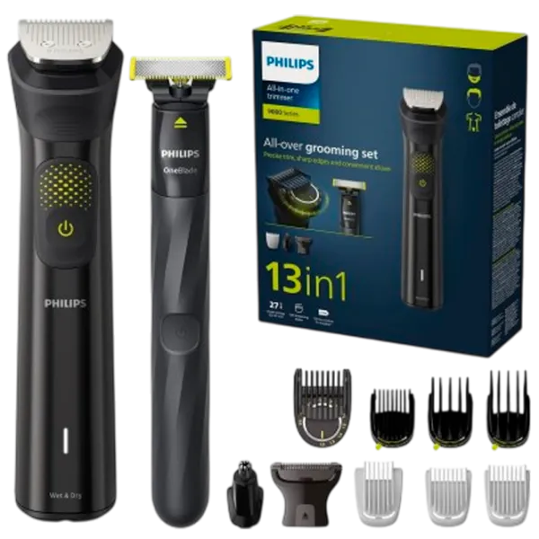 Триммер для лица Philips MG9530/15 Серый photo 1