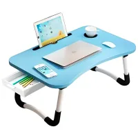 Măsuță pentru laptop Xenos 00666077 Blue / MDF