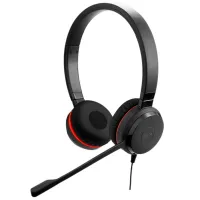 Căști Jabra EVOLVE 20 SE Red Black Cu fir/ Personal photo 5