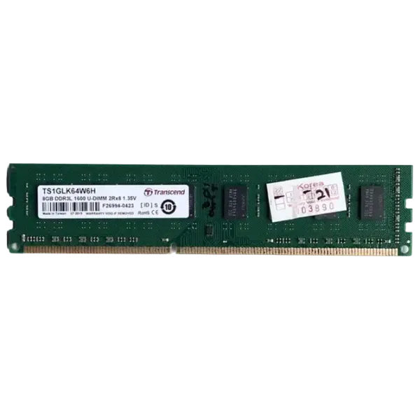 Memorie RAM Transcend TS1GLK64W6H  DIMM / DDR3 / 8 GB photo 1
