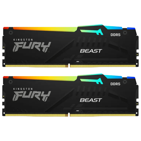 Memorie RAM Kingston FURY Beast RGB KF564C32BBEAK2/32 DIMM / DDR5 / 32 GB photo 1
