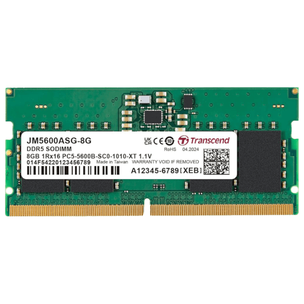 Memorie RAM Transcend JetRam JM5600ASG-8G SO-DIMM / DDR5 / 8 GB photo 1