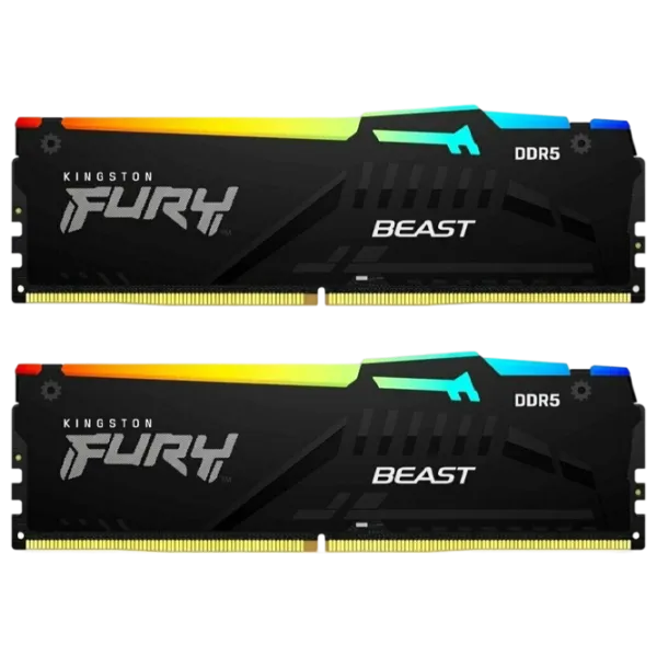 Оперативная память Kingston FURY Beast KF564C32BBEAK2-64 DIMM / DDR5 / 64 ГБ photo 1