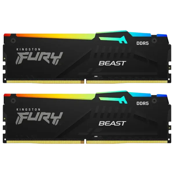 Оперативная память Kingston FURY Beast RGB KF556C36BBEAK2-32 DIMM / DDR5 / 32 ГБ photo 1