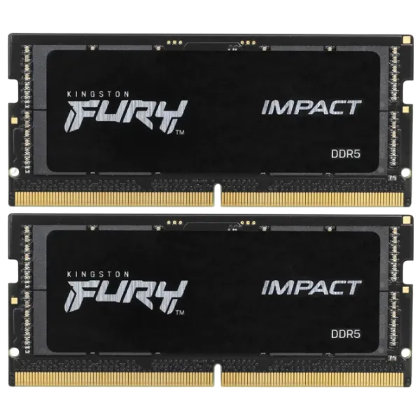 Оперативная память Kingston FURY IMPACT KF556S40IBK2-64 SO-DIMM / DDR5 / 64 ГБ photo 1
