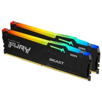 Memorie RAM Kingston FURY Beast RGB KF560C30BBAK2-32 DIMM / DDR5 / 32 GB