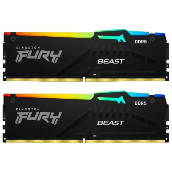 Оперативная память Kingston FURY Beast RGB KF552C36BBEAK2-64 DIMM / DDR5 / 64 ГБ photo 1