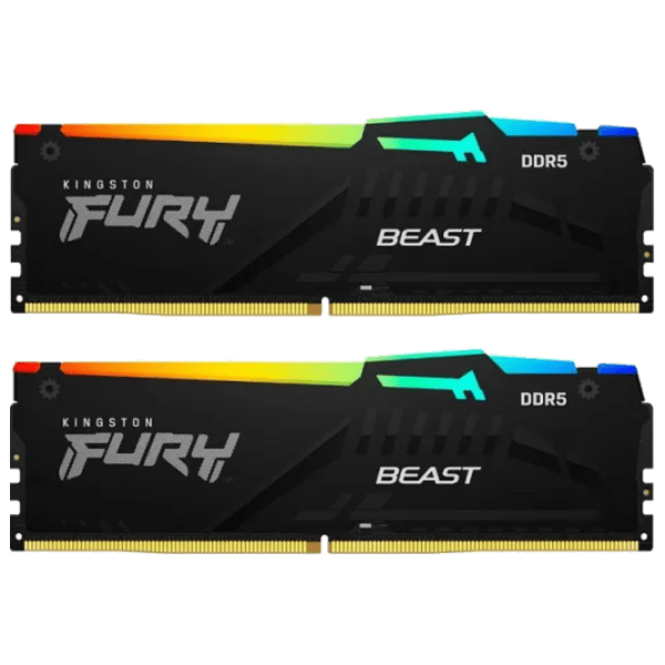 Оперативная память Kingston FURY Beast RGB KF552C36BBEAK2-64 DIMM / DDR5 / 64 ГБ photo 1