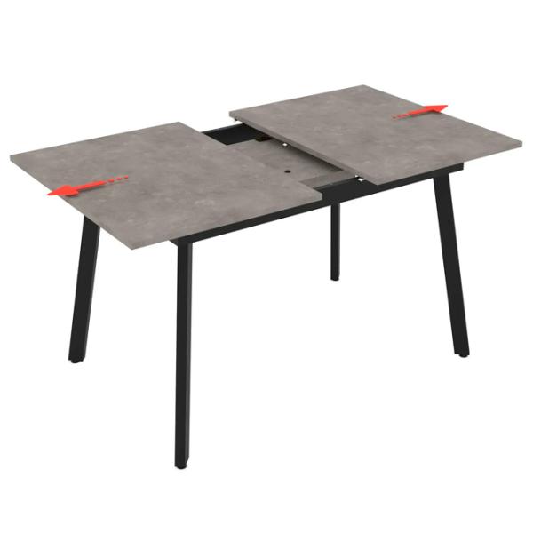 Masă de bucătărie extensibilă Magnus Lini MDF/ Retro Stone photo 2