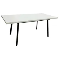 Masă de bucătărie extensibilă Magnus Lini MDF/ White photo 3