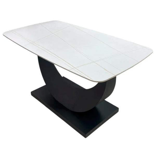 Masă de bucătărie fixă Magnus DT 1063 Ceramică/ White photo 1