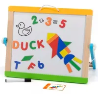 Магнитная доска VIGA Dry Erase and Chalk Board 3+