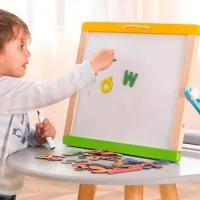 Tablă magnetică VIGA Dry Erase and Chalk Board 3+ photo 7