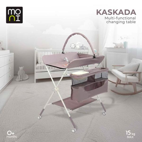 Пеленальный столик Moni Kaskada MT.227943 Унисекс / 0+ / Серый photo 2