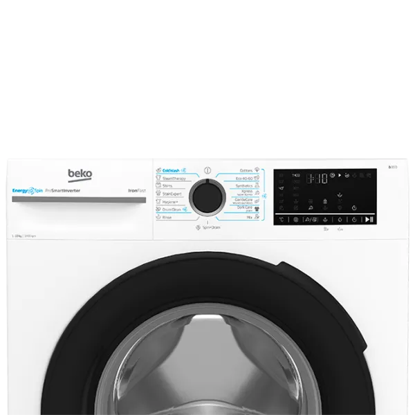 Mașină de spălat Beko BM3WFU410415WB 10 kg / 1400 rpm / White photo 4