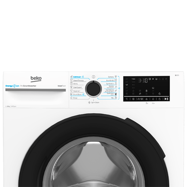 Mașină de spălat Beko BM3WFU410415WB 10 kg / 1400 rpm / White photo 4
