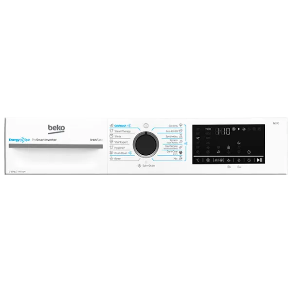 Mașină de spălat Beko BM3WFU410415WB 10 kg / 1400 rpm / White photo 6