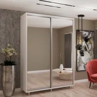 Dulap My-Style Cupe 140 x 60 x 230 / PAL / White photo 2