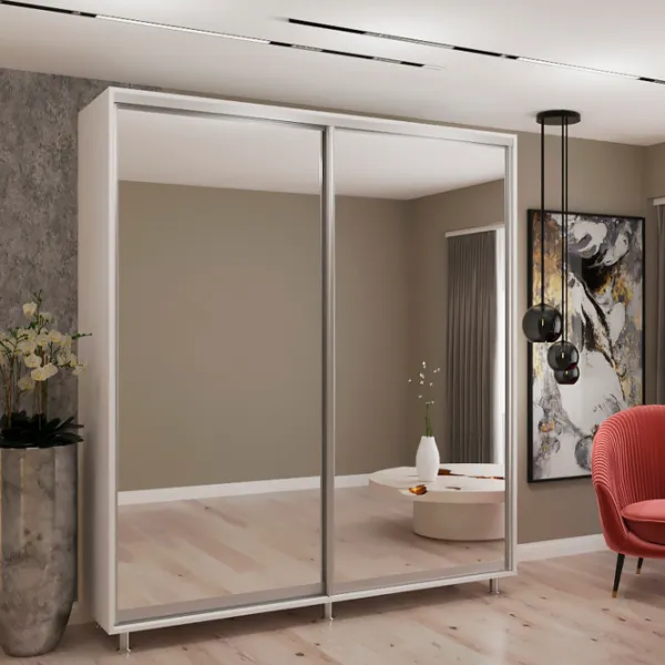 Dulap My-Style Cupe 220 x 60 x 240 / PAL / White photo 2