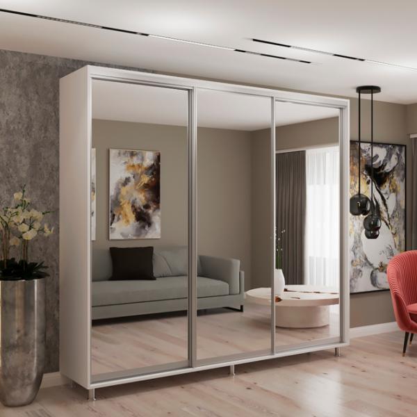 Dulap My-Style Cupe 230 x 60 x 240 / PAL / White photo 3