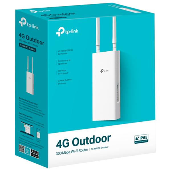 Внешний маршрутизатор TP-Link TL-MR100-Outdoor 300 Мбит/с / / Белый photo 4