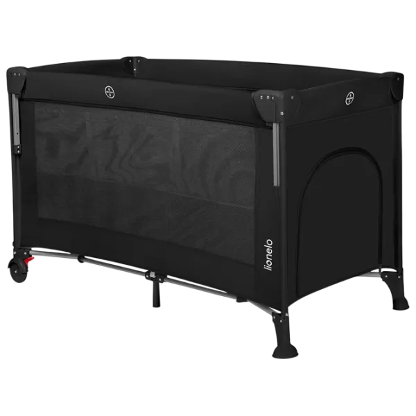 Țarc pentru copii Lionelo Amelie (LN.229057) 0 luni - 4 ani / Black photo 1