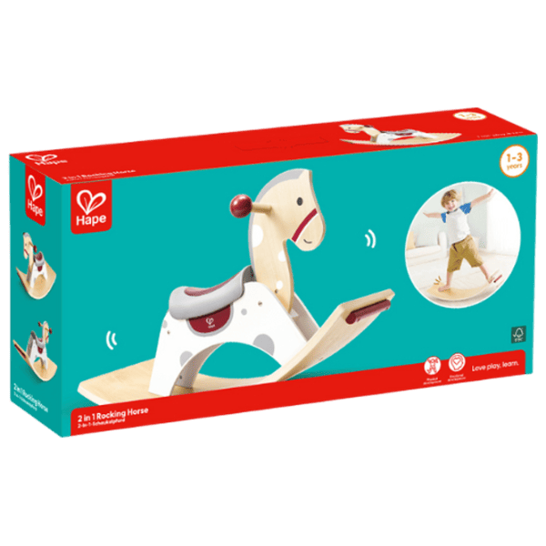 Балансир Hape Rocking Horse 1 год - 3 года / Бежевый photo 6