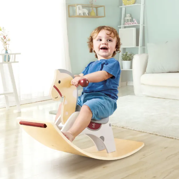 Балансир Hape Rocking Horse 1 год - 3 года / Бежевый photo 7