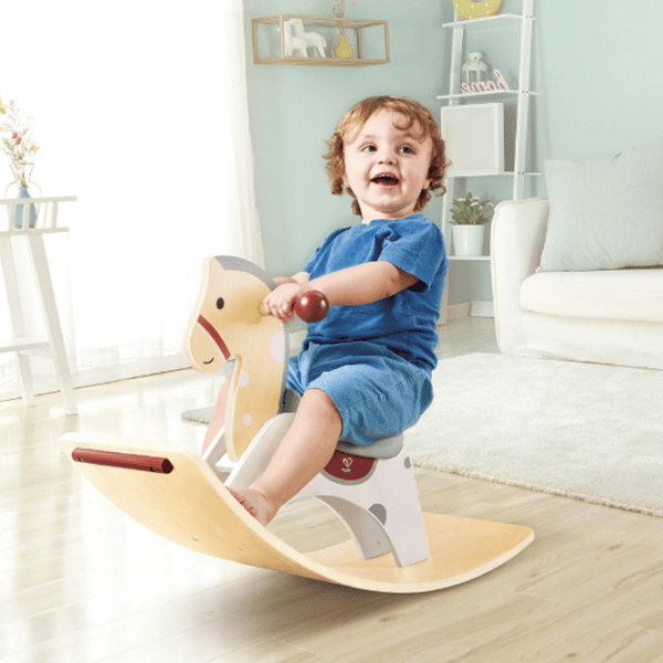 Балансир Hape Rocking Horse 1 год - 3 года / Бежевый photo 7