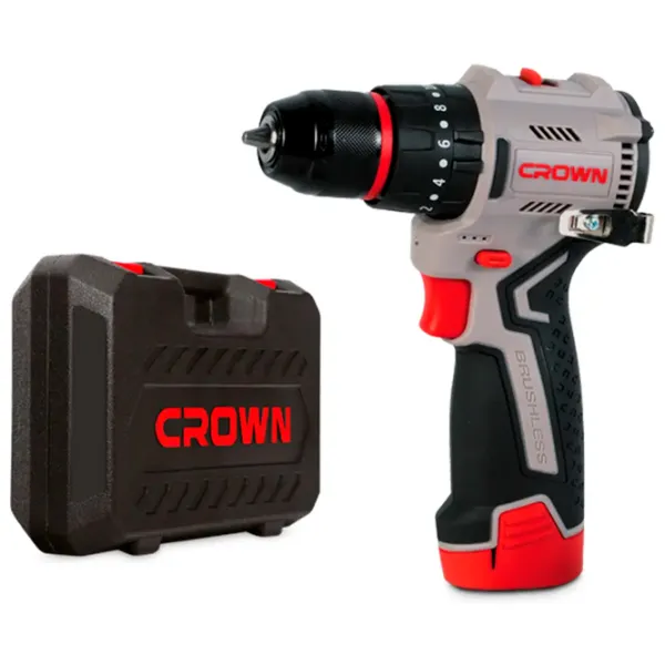 Mașină de găurit și înșurubat Crown CT21151HMX-2C1 BMC 1800 rot/min photo 1