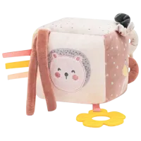 Jucărie moale KikkaBoo Animals Hedge-hugs KB.225690 3+ / Pink