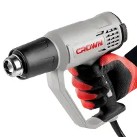 Suflantă de aer cald Crown CT19042K 2000 W / Gray photo 9