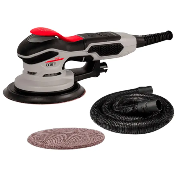 Șlefuitor Crown CT13713SV Cu excentric / 350 W / Gray photo 2