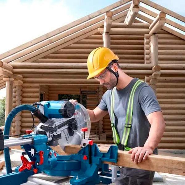 Торцовочная пила Bosch GCM 340-305 D 305 мм / Синий photo 3