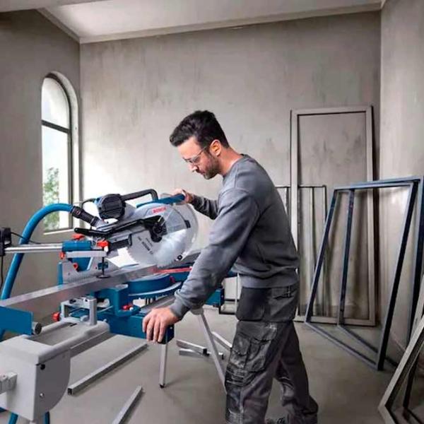 Торцовочная пила Bosch GCM 340-305 D 305 мм / Синий photo 4