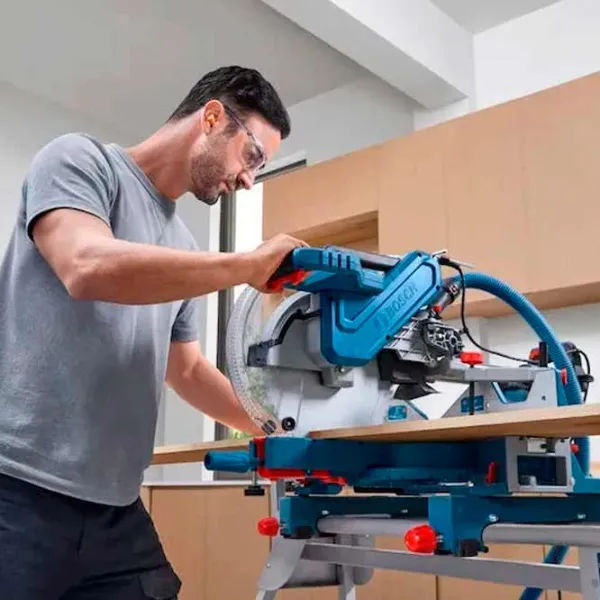 Торцовочная пила Bosch GCM 340-305 D 305 мм / Синий photo 5