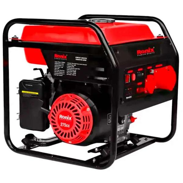 Generator de curent Ronix RH-4772 220 V Benzină / 5 kW photo 1