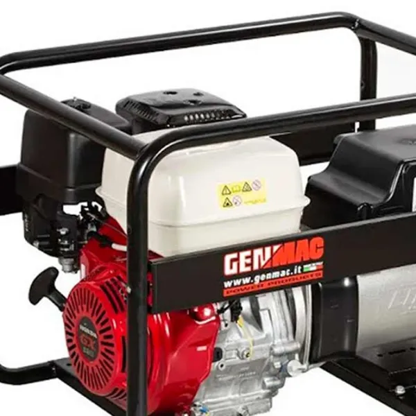 Generator de curent Genmac 07279GMC 230 / 400 V Benzină / 6.8 kW photo 2