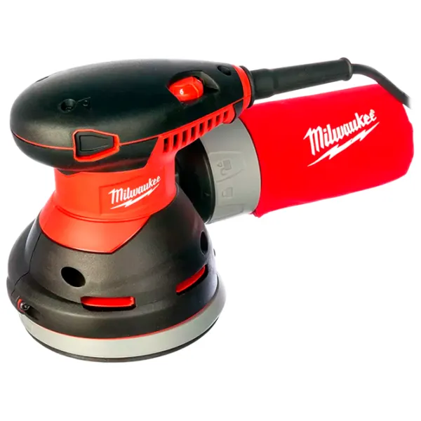 Шлифовальная машина Milwaukee ROS125E Эксцентриковая / 300 Вт / Красный photo 1