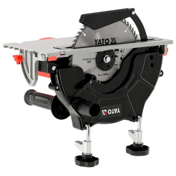 Дисковая пила Yato YT82155 210 мм / Черный photo 9