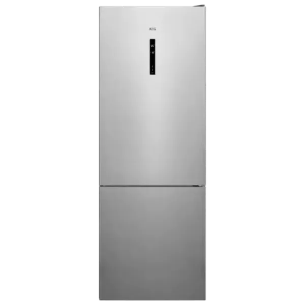 Frigider AEG ORC6M481EX cu congelator jos 481 l / 192 cm / Inox photo 1