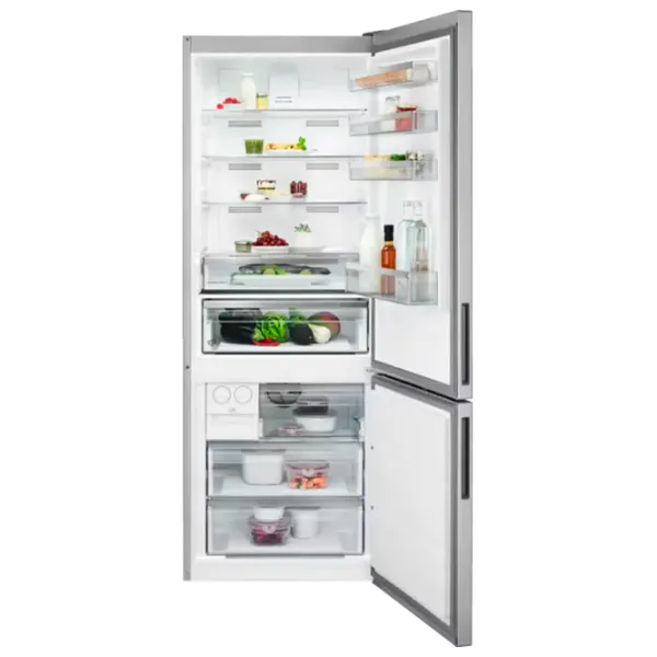 Frigider AEG ORC6M481EX cu congelator jos 481 l / 192 cm / Inox photo 3