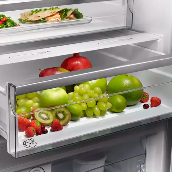 Frigider AEG ORC6M481EX cu congelator jos 481 l / 192 cm / Inox photo 9