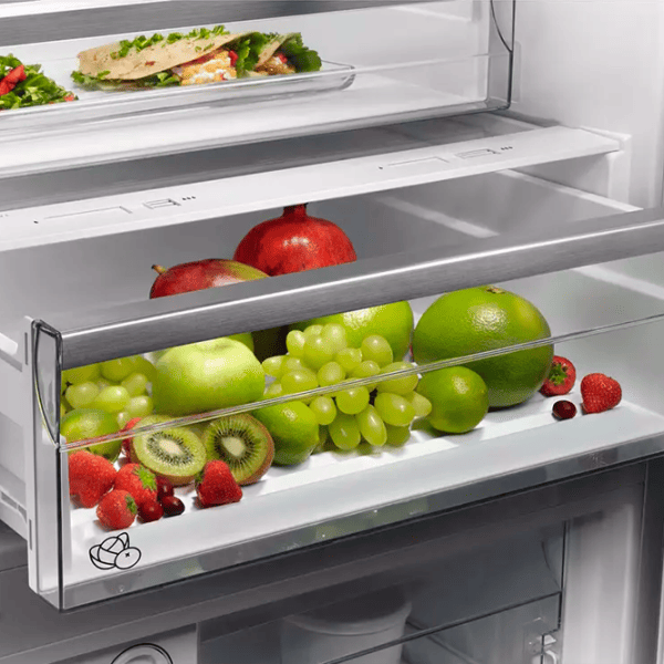Frigider AEG ORC6M481EX cu congelator jos 481 l / 192 cm / Inox photo 9